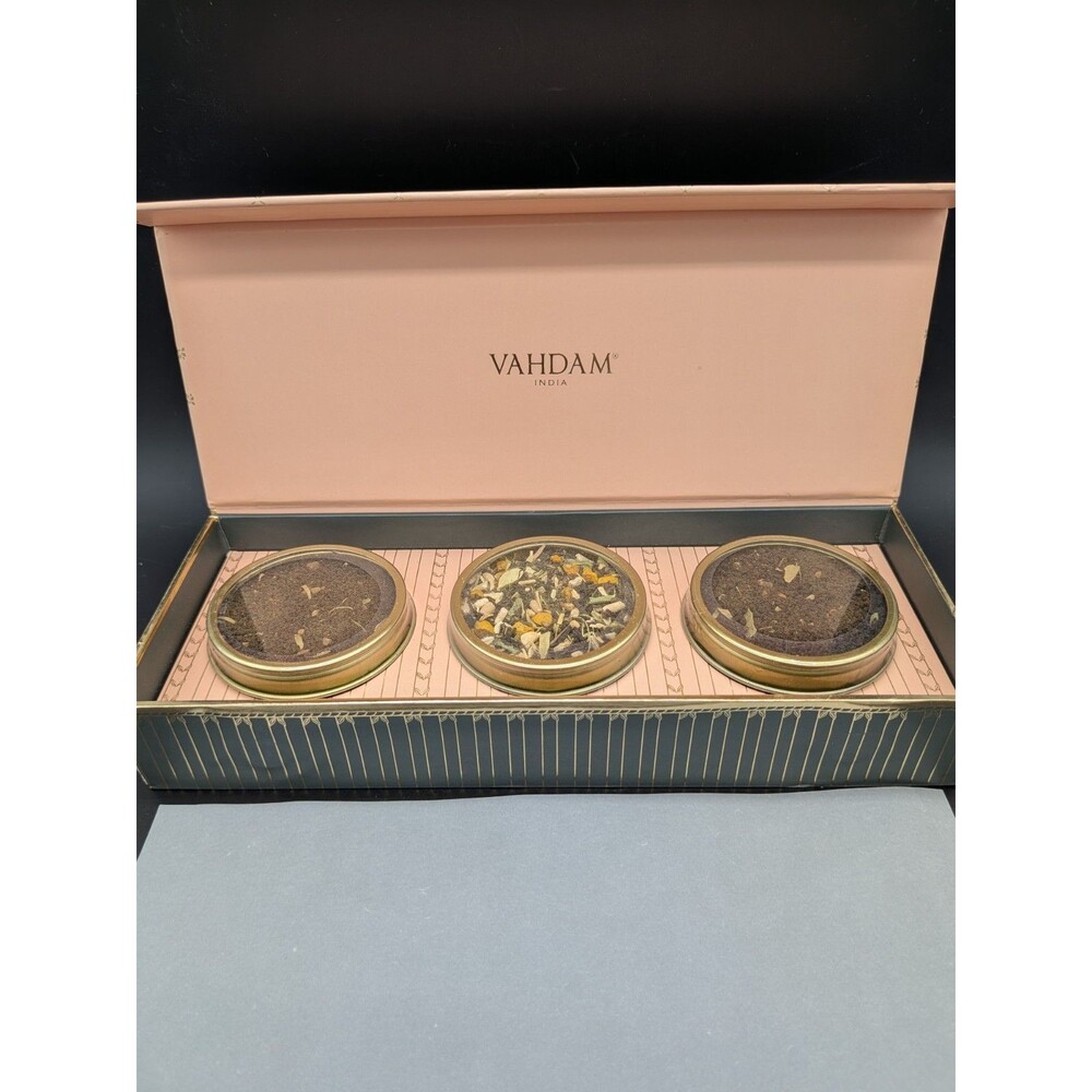 Vahdam Tea Gift Set Blush Assorted 3 Teas Ellen Be Kind Box Exclusive 2021
